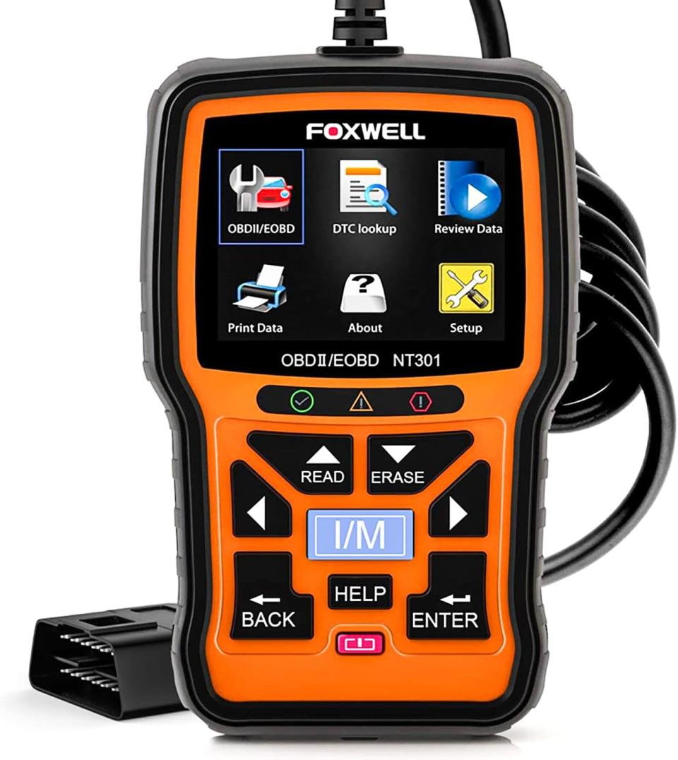 FOXWELL NT301 OBD2 汽車診斷掃描儀 - $58.00 (35% off)