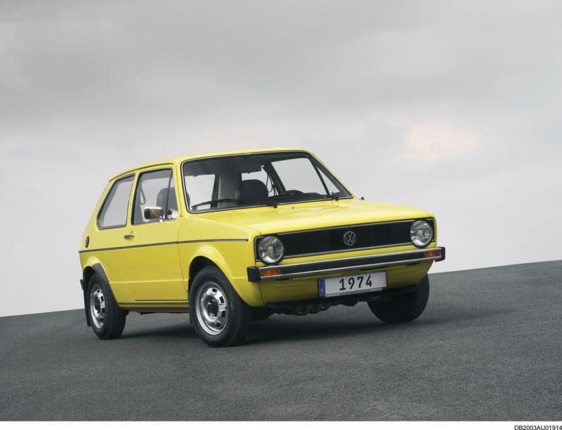 Volkswagen's first generation Golf hatchback was launched in 1974. Volkswagen/dpa