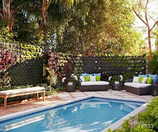 In-ground pools surrounded by handsome patios, sun-drenched decks, and lush landscapes invite swimmers and sunbathers to gather. Check out these fabulous swimming holes designed with entertaining and relaxation in mind.