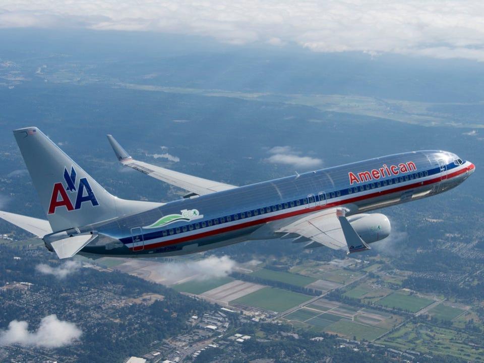 Boeing's American Airlines 737-800 ecoDemonstrator.