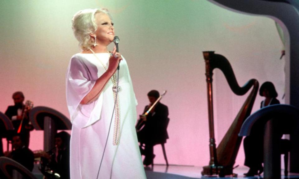 New decade, new image … Peggy Lee in the 1970s.