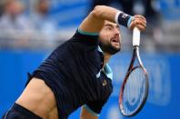 Tennis - Aegon Championships - Queen’s Club, London, Britain - June 25, 2017 Croatia's Marin Cilic in action during the final against Spain's Feliciano Lopez Action Images via Reuters/Tony O'Brien