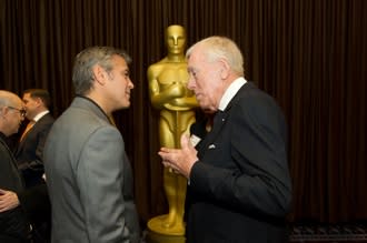 Inside the Nominees Luncheon: Hints About the Oscar Show, and a Standing O for Max von Sydow