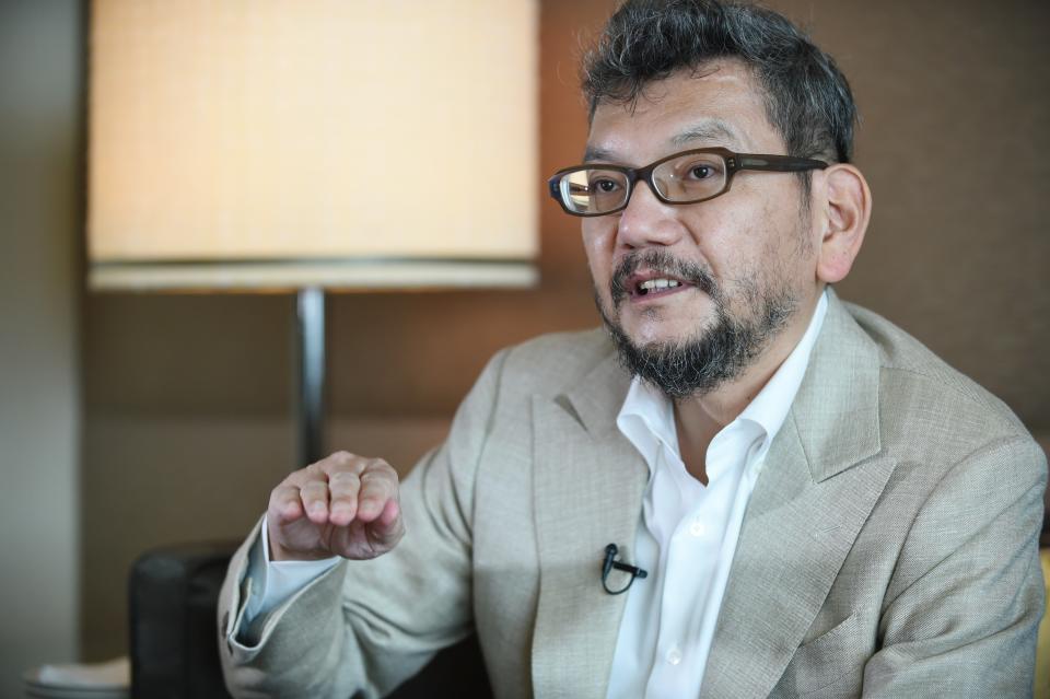 “Neon Genesis Evangelion” creaotr Hideaki Anno - Credit: AFP / Getty Images