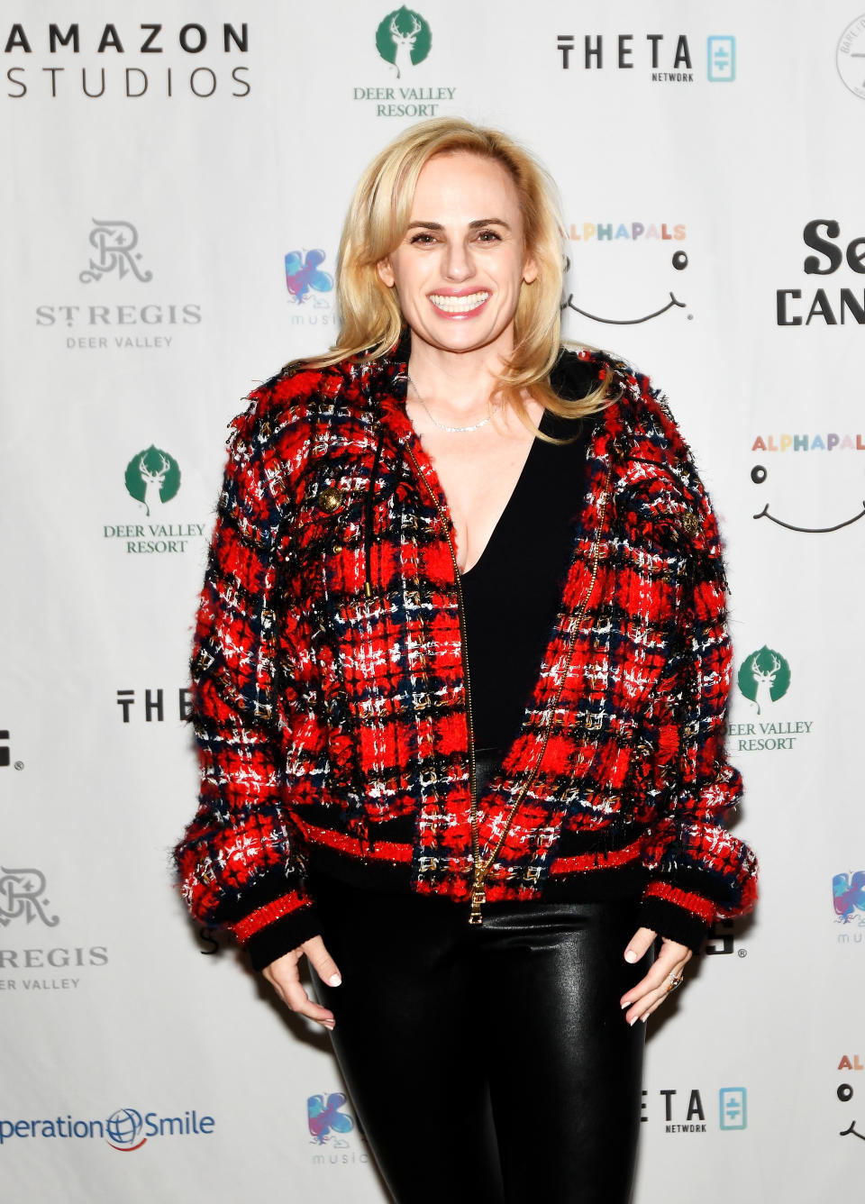 Rebel Wilson attends Operation Smile's 10th Annual Park City Ski Challenge Presented By The St. Regis Deer Valley & Deer Valley Resort at The St. Regis Deer Valley on April 02, 2022 in Park City, Utah. (Photo by Alex Goodlett/Getty Images for Operation Smile)