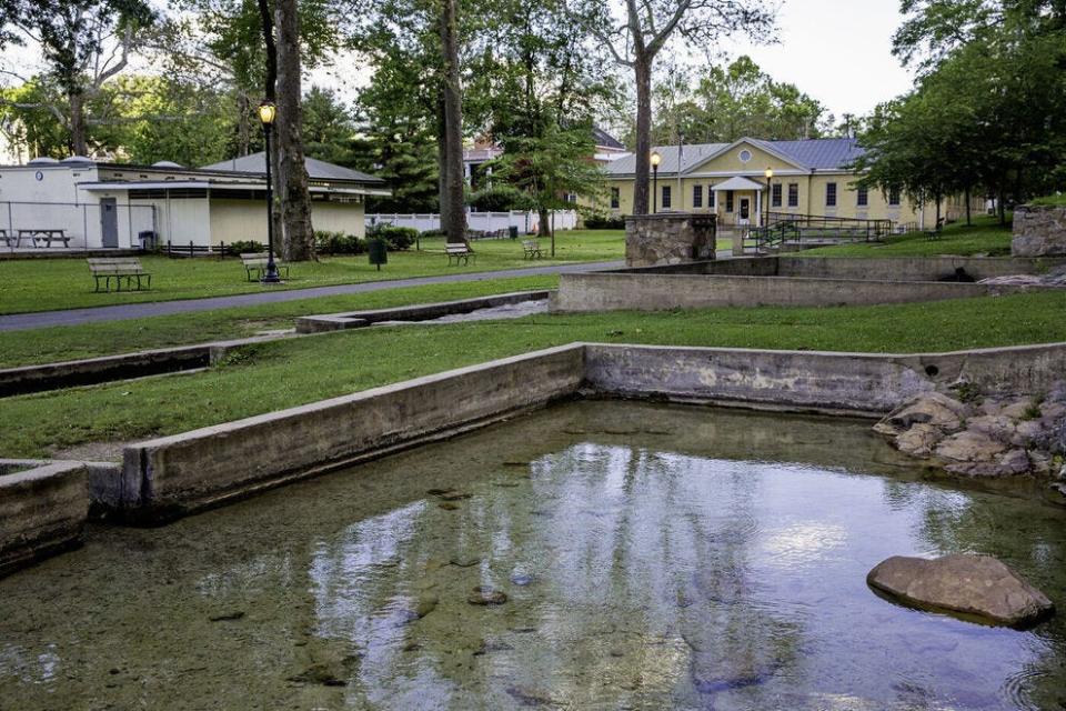 Relax with a soak at Berkeley Springs State Park