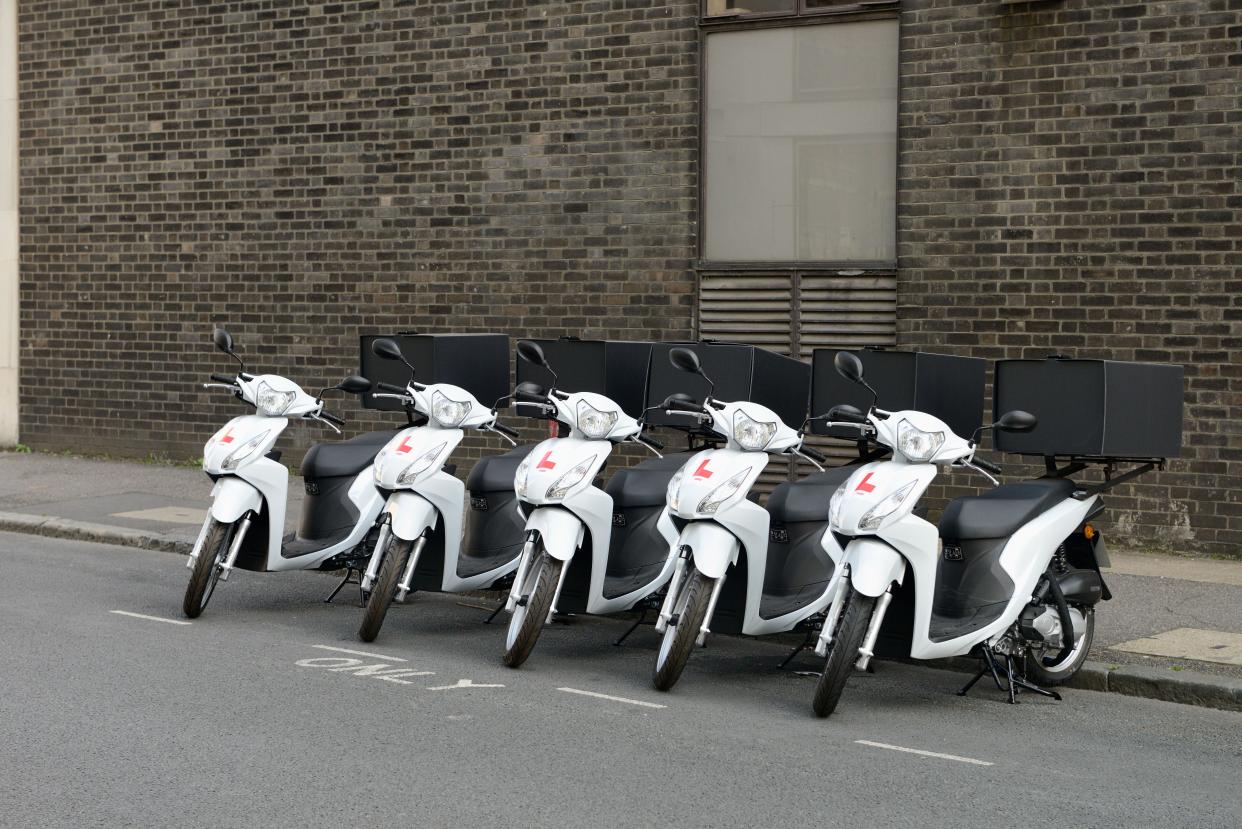 Food delivery and other services sold online will also be covered under the tax crackdown (Alamy/PA)