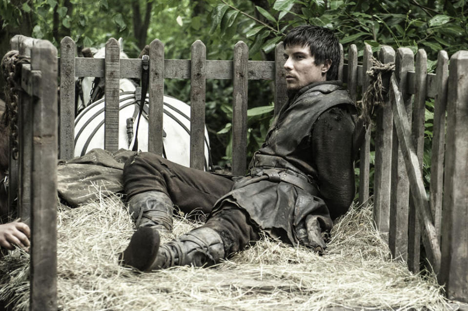 Joe Dempsie in the "Game of Thrones" Season 3 episode, "The Climb."