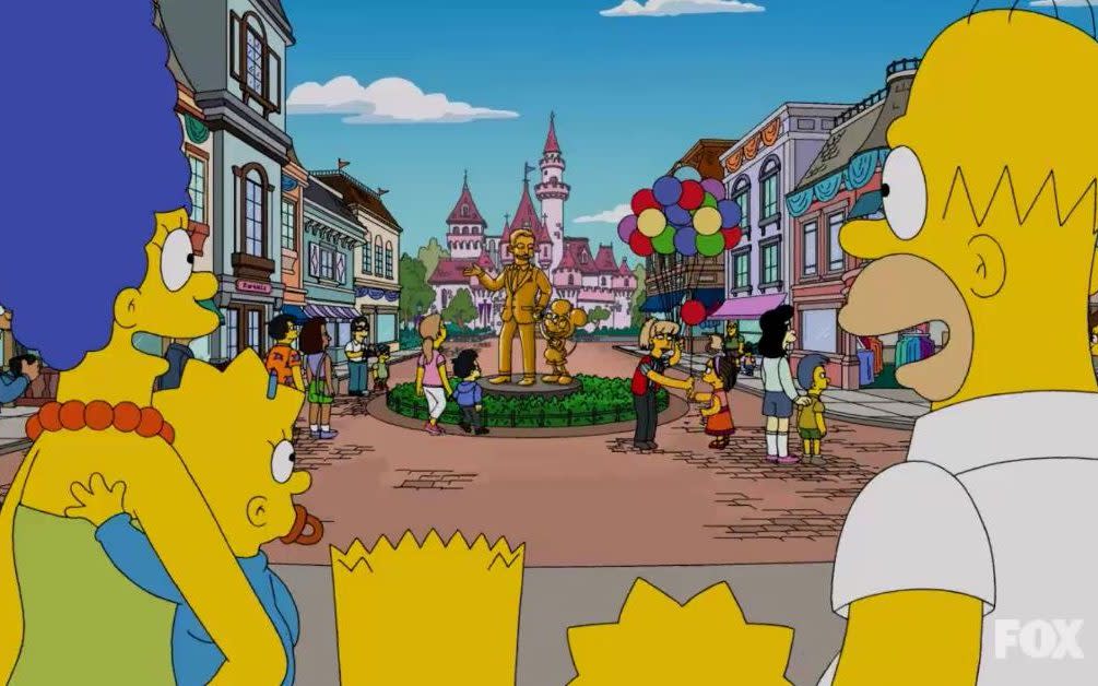 The Simpsons visit Dizz-Nee Land - FOX
