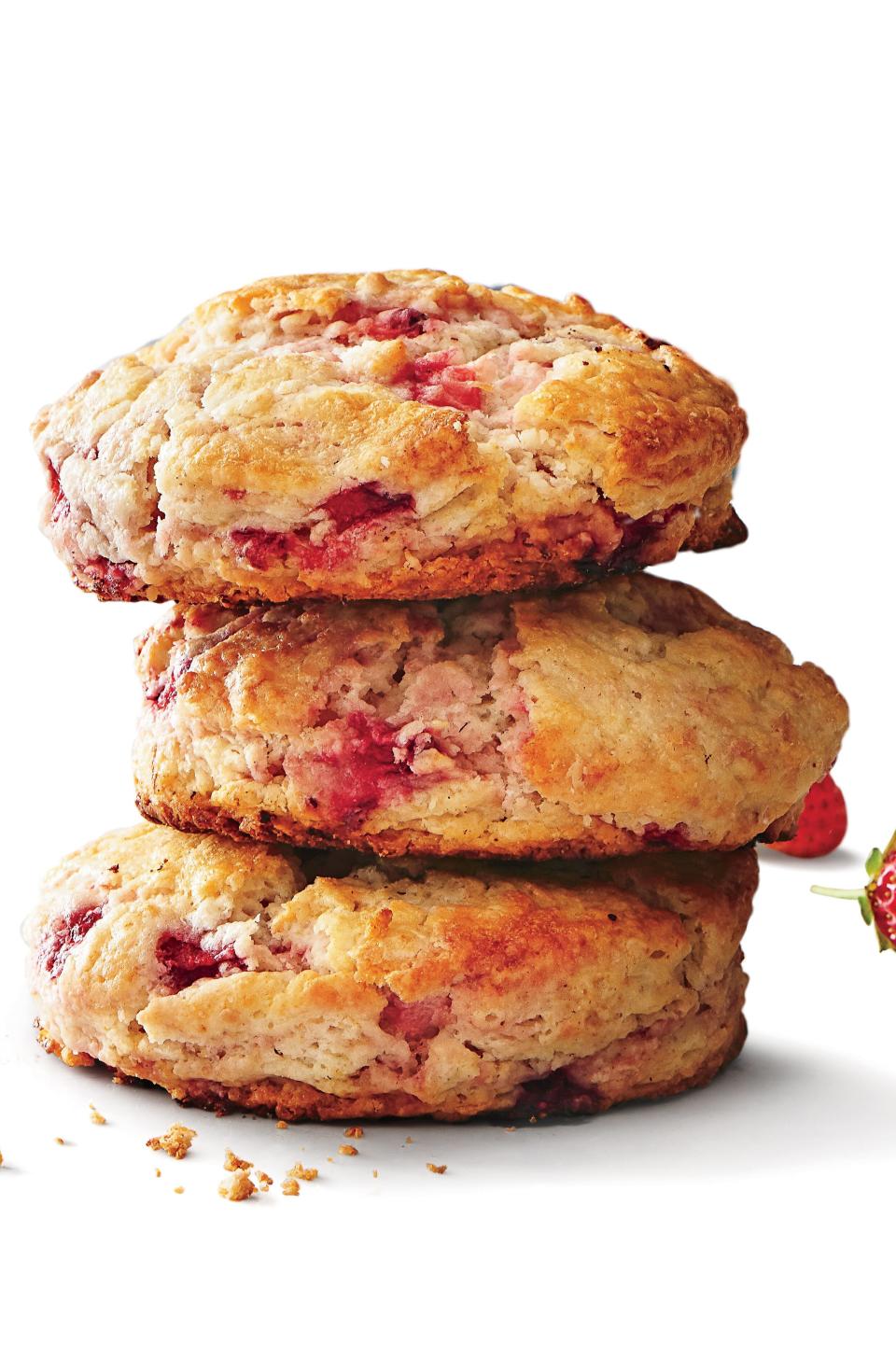 Strawberry Biscuits