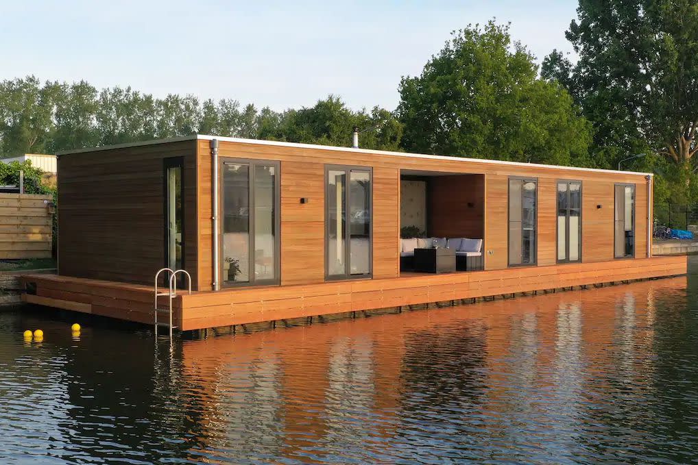 Modern Houseboat