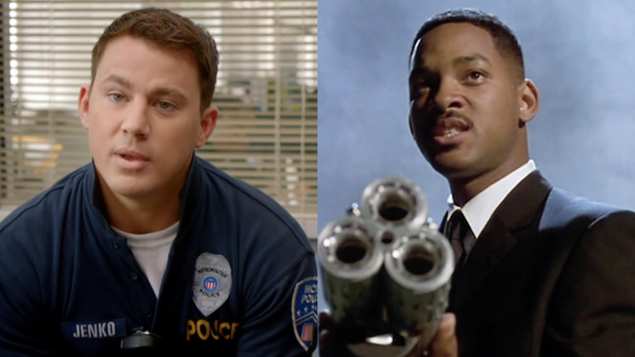  Tatum in '21 Jump Street,' Will Smith getting Jiggy Wit It in 'Men In Black.'. 