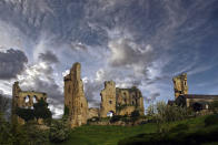 <p>Sheriff Hutton Castle in North Yorkshire. (Photo: Caters News) </p>