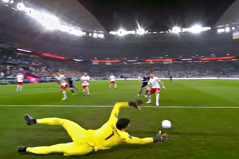 El gol de Alexis Mac Allister frente a Polonia