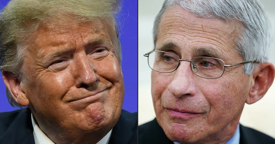 Trump y Fauci