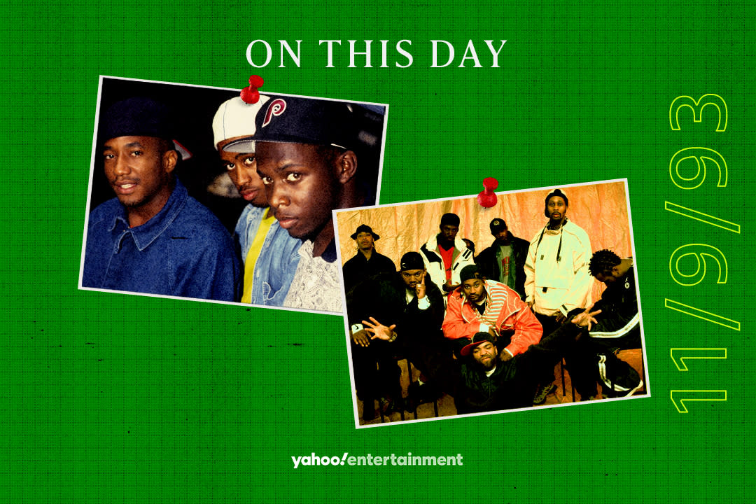 A Tribe Called Quest, Wu-Tang Clan; Photo illustration: Yahoo News; photos: Getty Images