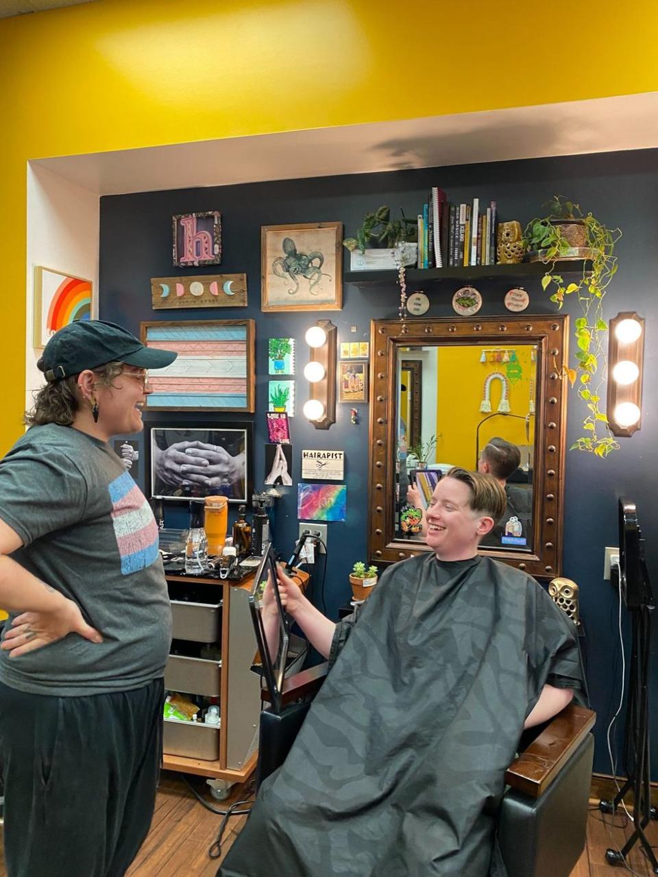 TDOV 2024 Autonomy Salon and Wellness RVA Gender Affirming Haircut Fundraiser