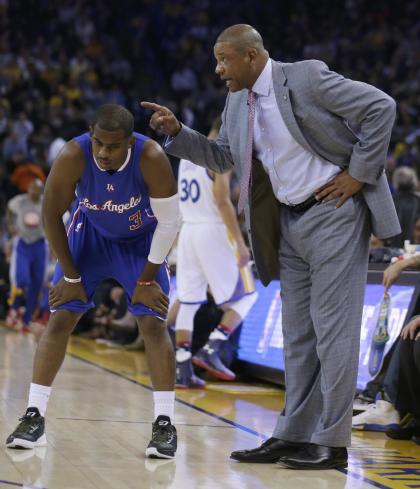 Little went right for Clippers coach Doc Rivers and Chris Paul on Wednesday night. (AP)