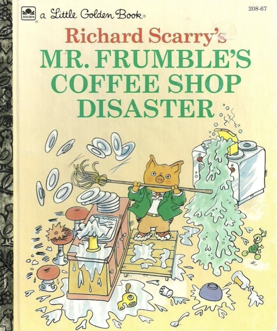 Cover of Mr. Frumble's Coffee Shop Disaster