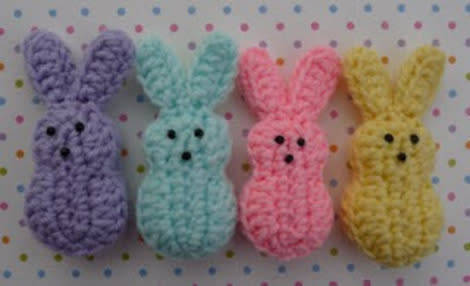 Crocheted Peeps 