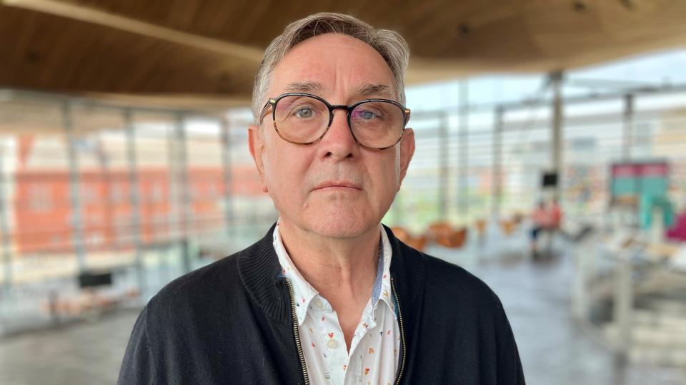 Mick Antoniw in the Senedd