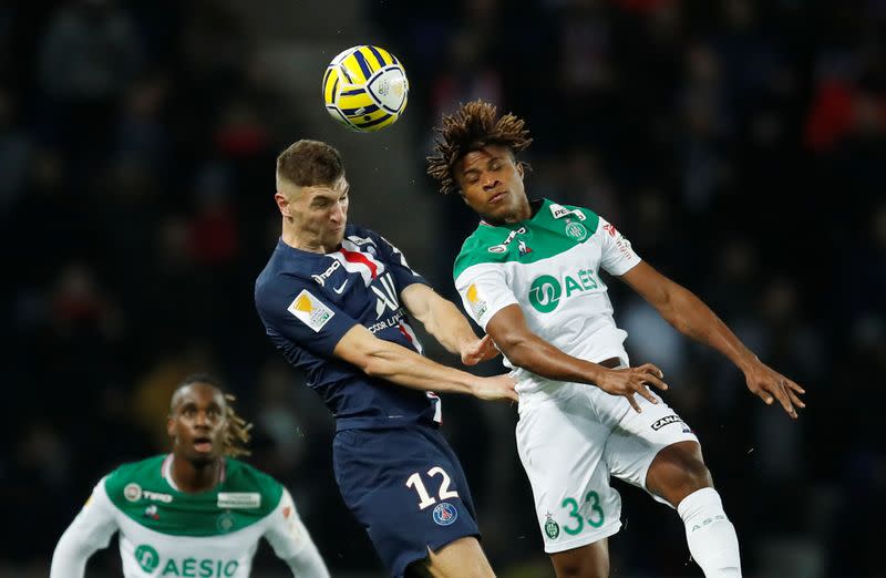 Coupe de la Ligue - Quarter Final - Paris St Germain v Saint-Etienne