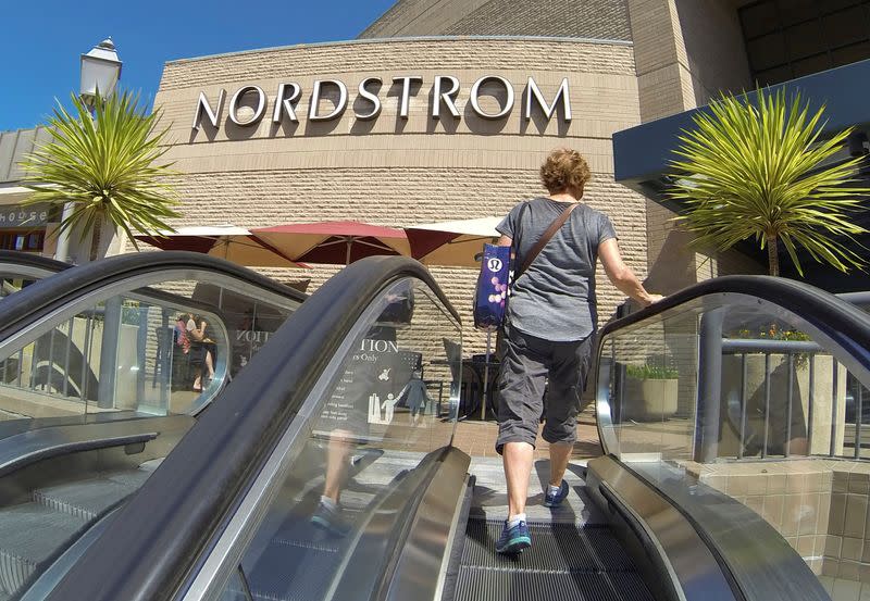 FILE PHOTO: Nordstrom department store is shown at a shopping center in San Diego, California