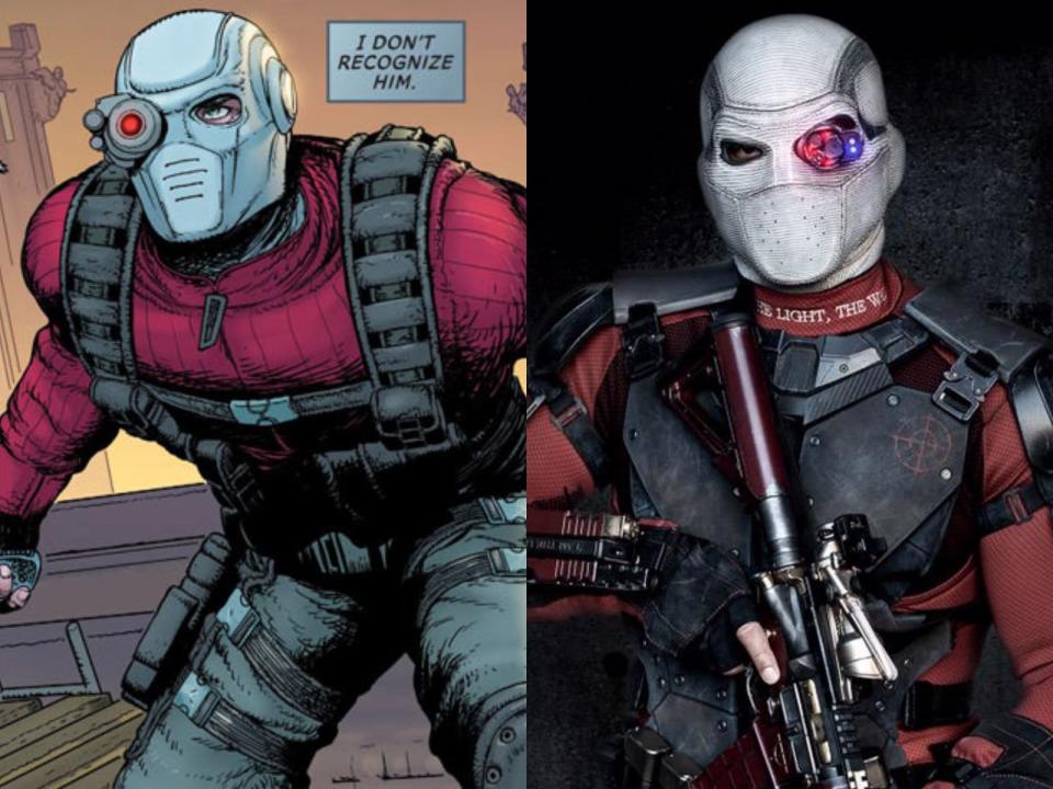 deadshot comics and movies