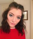 Take a cue from Lorde and show off your eye makeup with an off-the-face French braid.