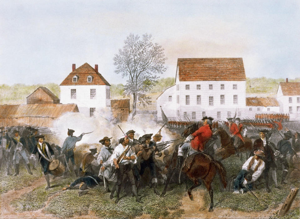 Rendering of the American Revolution