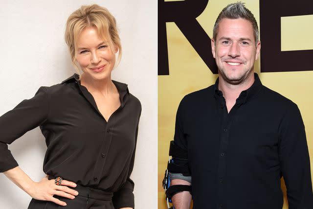 Vera Anderson/Wireimage; Michael Kovac/getty Renée Zellweger and Ant Anstead