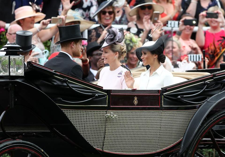 Sophie, Countess of Wessex and the Duchess and Duke of Sussex