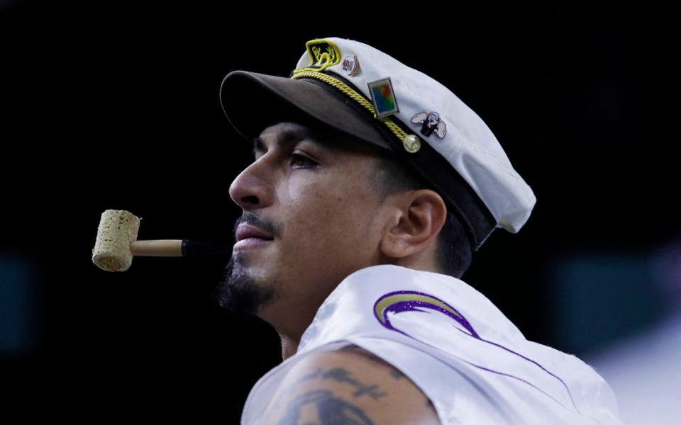 Richard 'Popeye' Rivera in his pre-fight outfit - ACTION IMAGES