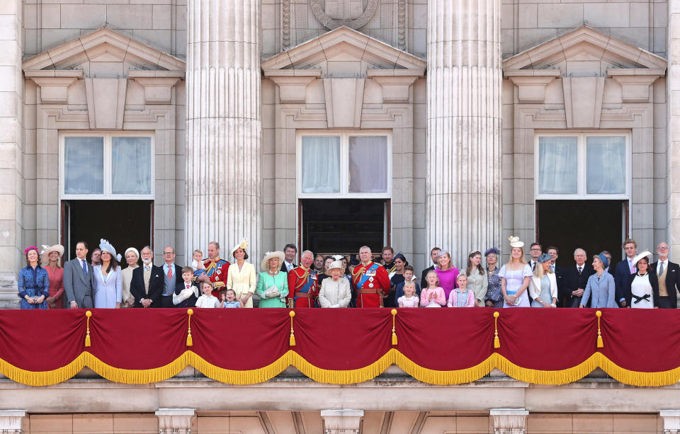 Image: The royal family at Buckingham Palace (Chris Jackson / Getty Images file)