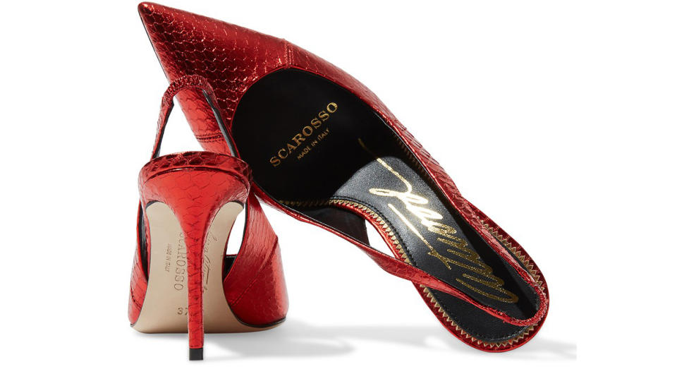 SCAROSSO Sutton pumps. (Photo: Net-A-Porter)