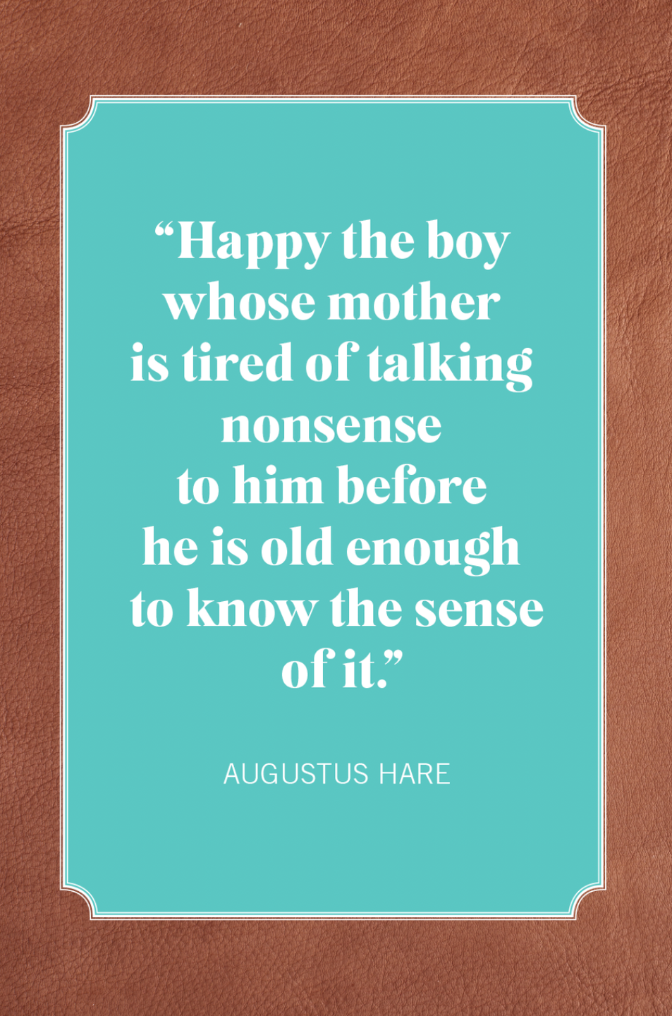 boy mom quotes augustus hare