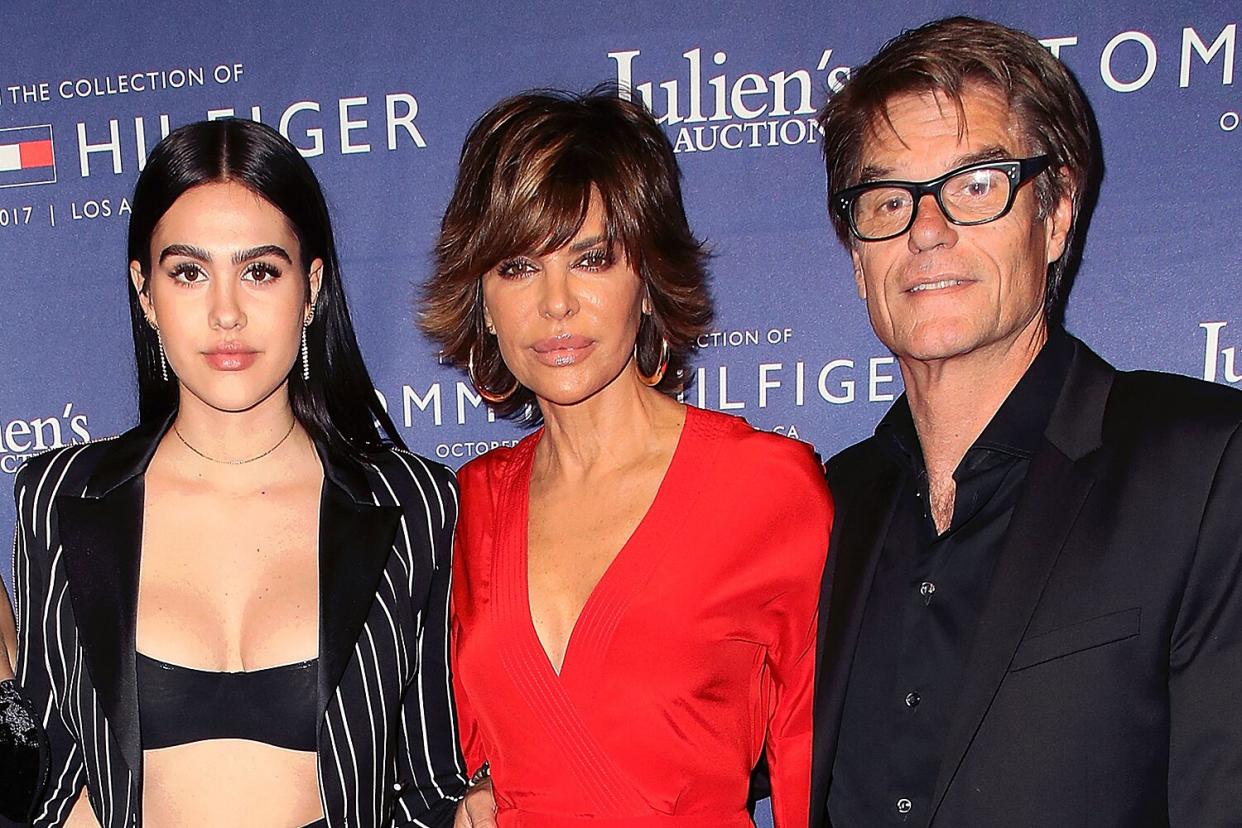 Amelia Gray Hamlin; Lisa Rinna; Harry Hamlin