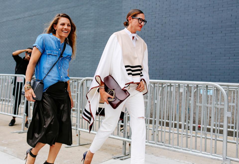 Courtney Crangi and Jenna Lyons