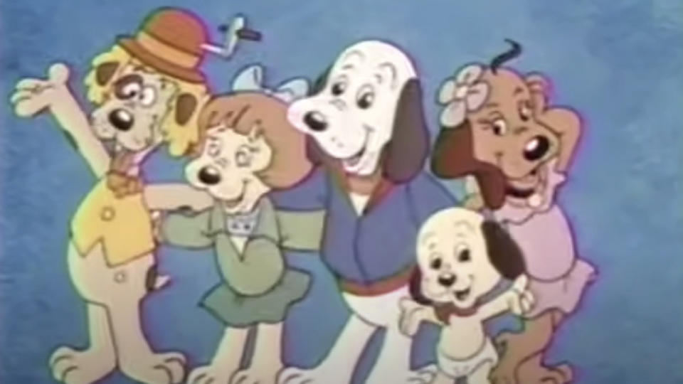 The cast of Pound Puppies