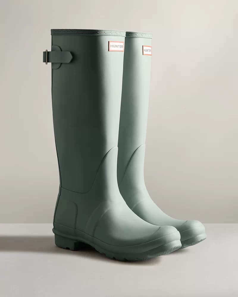 Women's Tall Back Adjustable Rain Boots - Hunter