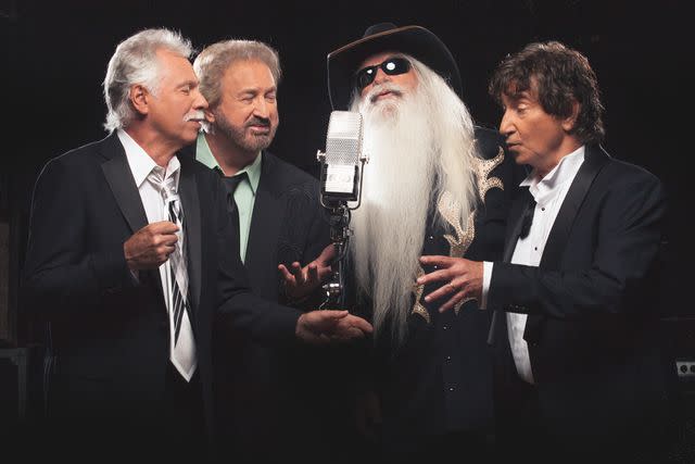 <p>Brandon Wood</p> Joe Bonsall, Duane Allen, William Lee Golden and Richard Sterban of The Oak Ridge Boys