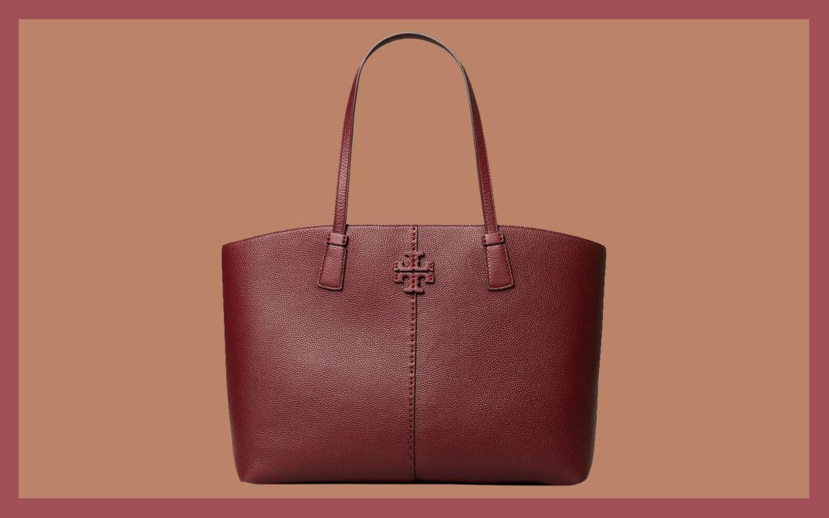 Travelers Love This Spacious, Lightweight Tory Burch Leather Tote — and  It's 30% Off Right Now