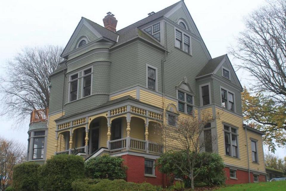 The 1889 Walker-Ames House, Port Gamble’s largest historic home, and empty since the mill closure in 1995. It’s the site of paranormal activity reports since the 1950s. Monthly Special Investigation tours take place Otober through March.