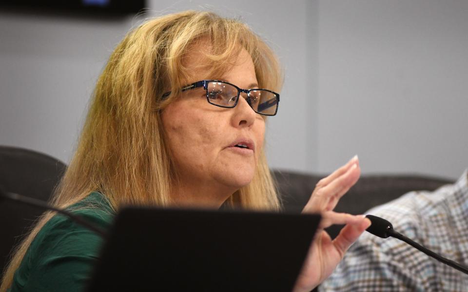 Commissioner Rita Pritchett. The August 22 Brevard County Commission meeting during the discussion and public comments related to the Brevard Cultural Alliance contract for the coming year. Commissioners voted 3-2 to reject renewing the contract, and instead moved money to another budget to help pay for expanding ocean lifeguard coverage.