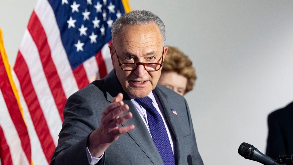 US-Demokrat Chuck Schumer bezeichnete den Haushaltsentwurf als «größte Investition in die Mittelschicht seit Jahrzehnten».