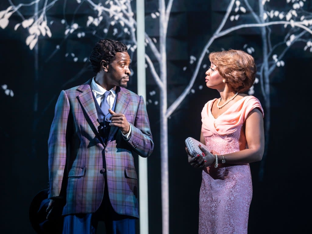 Adam J Bernard and Beverley Knight in ‘The Drifters Girl' (Johan Persson)