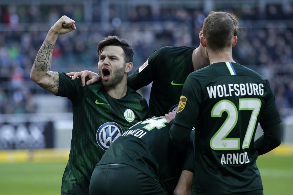 Renato Steffen, Spieler des VfL Wolfsburg