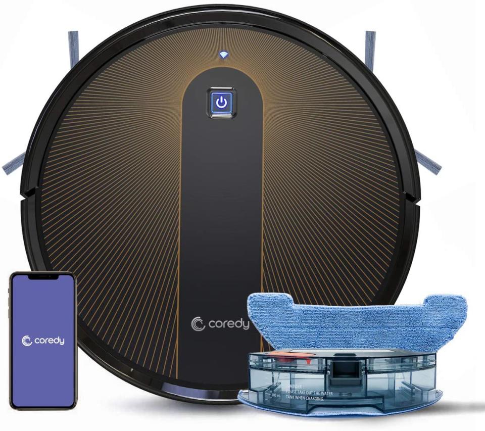 Coredy R750 Robot Vacuum Cleaner. Image via Amazon.