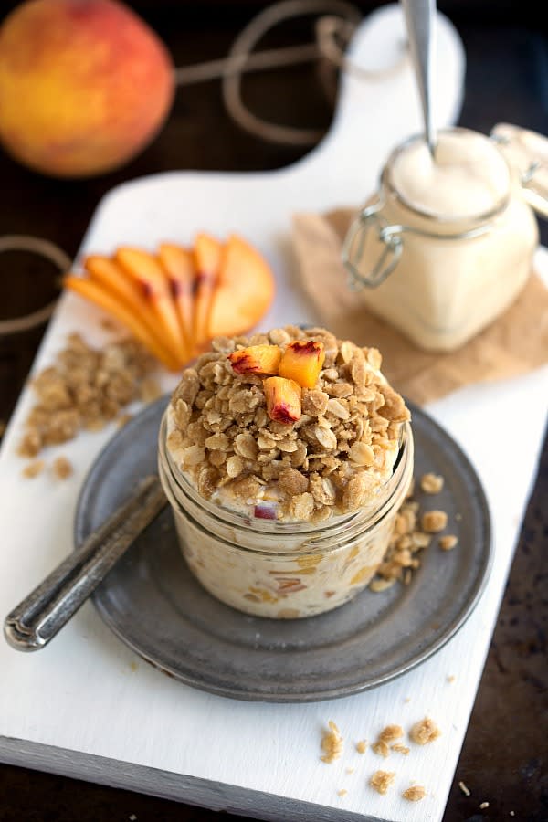 Vanilla Overnight Oats - Organize Yourself Skinny