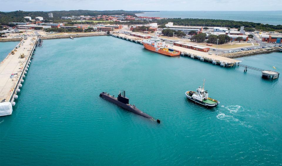 South Korea submarine HMAS Stirling Australia